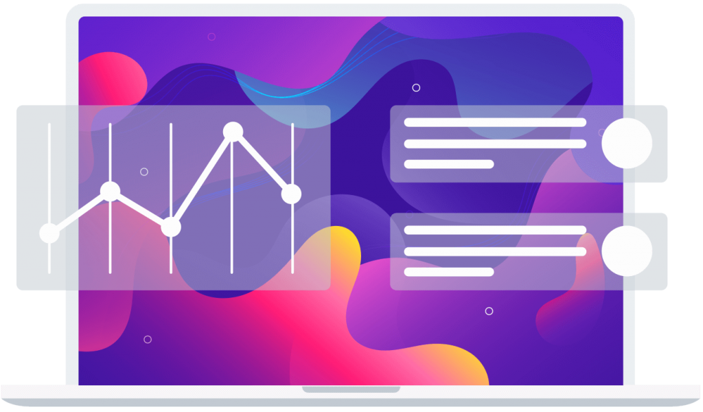 website design and SEO graph